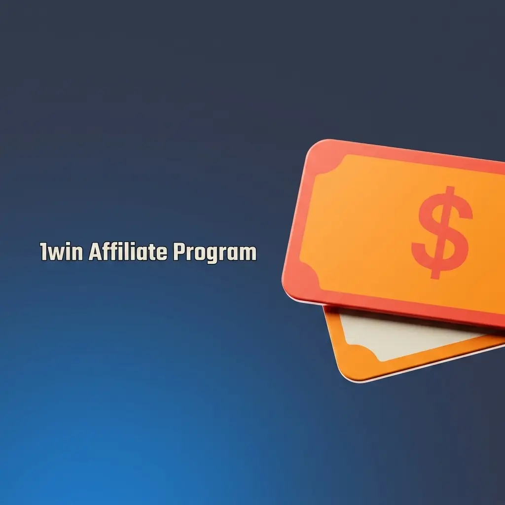 1win Partners affiliate program dashboard showing revenue share up to 50%, CPA options, and INR payouts for Indian partners