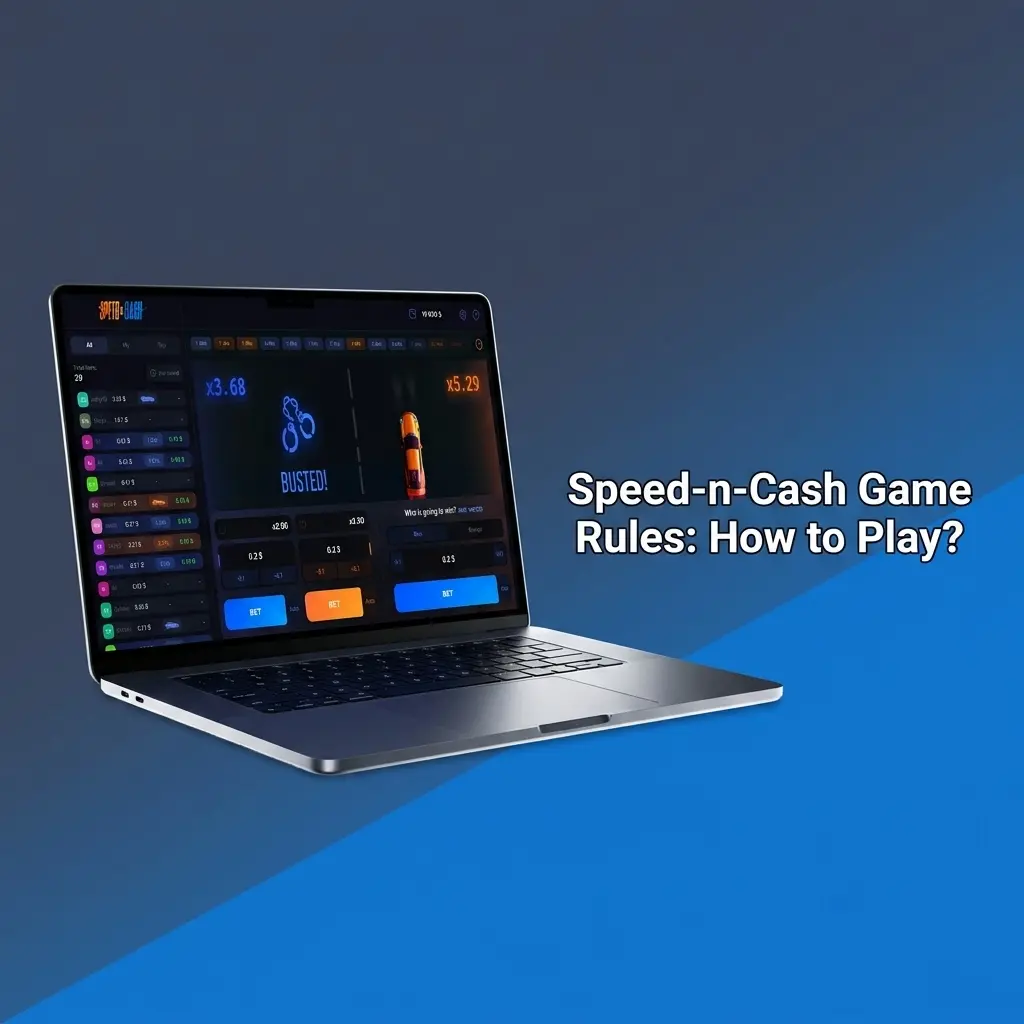 Slot game Speed-n-Cash reel grid with paylines, bet range 1–10,000 INR, multiplier bonus features explained