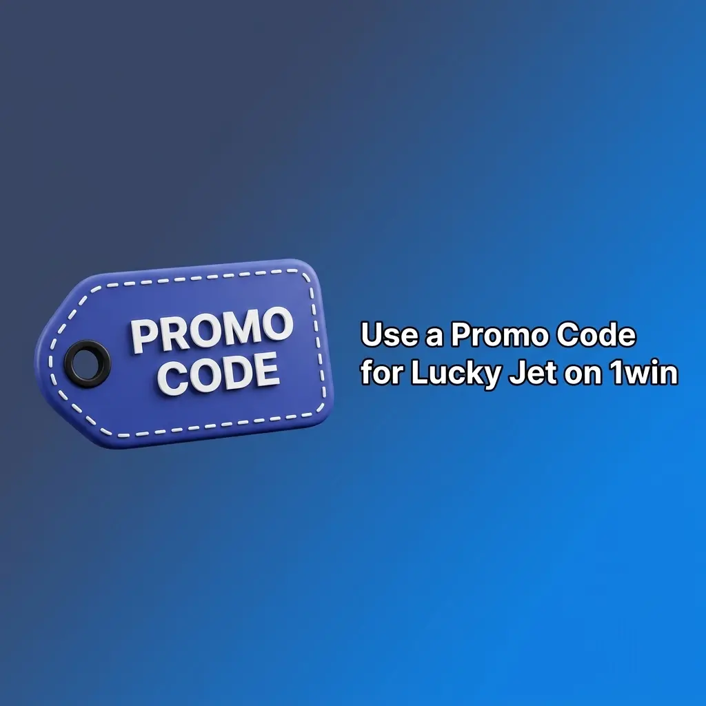 1win Lucky Jet promo code 1WBONUS entry field during registration for Indian players welcome deposit bonus